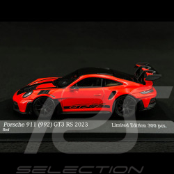 Porsche 911 GT3 RS Type 992 Weissach Package 2023 Rouge Indien 1/43 Minichamps 413062108