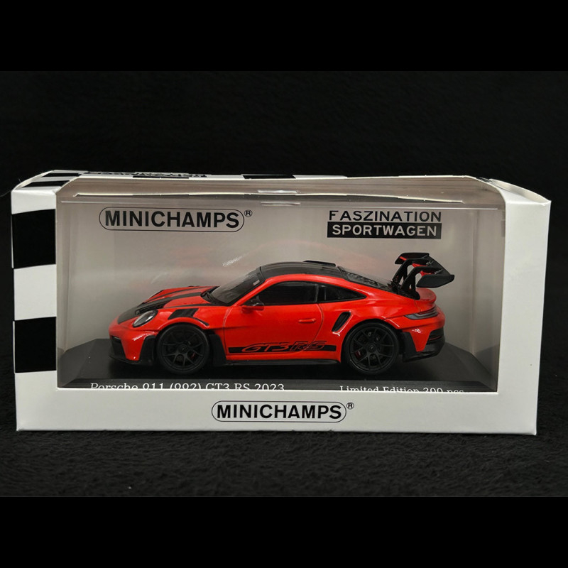 911 GT3 RS con pacchetto Weissach, 1:43, arancione lava - 911 - Modellini  auto - Porsche Driver's Selection