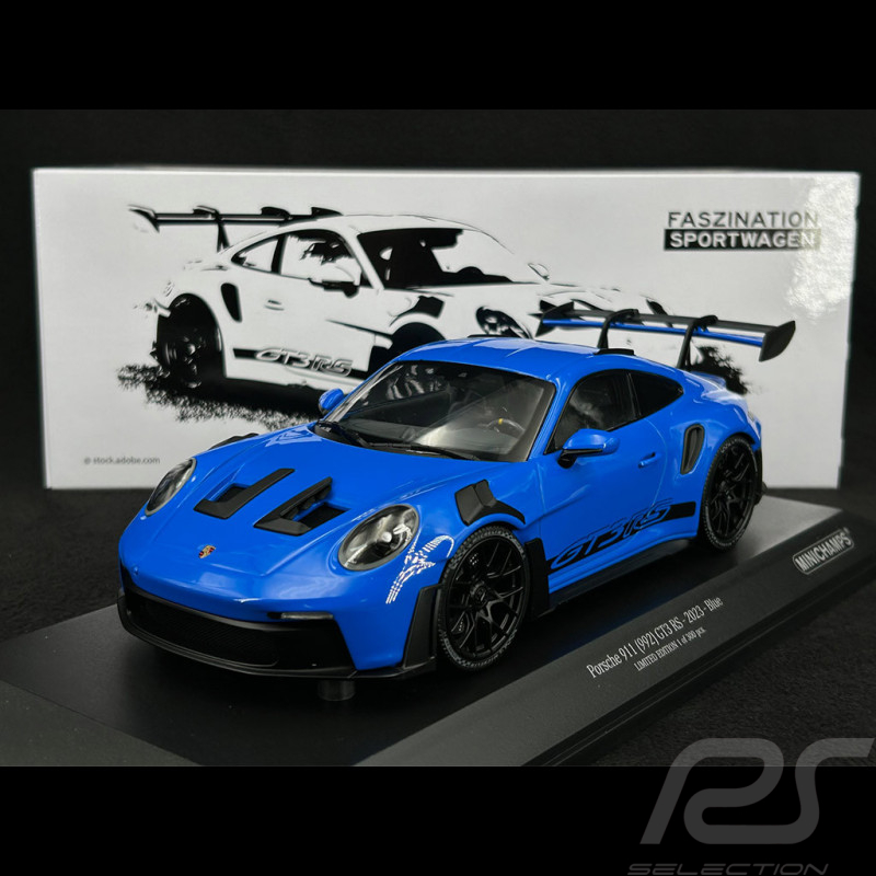 Porsche 911 GT3 RS Type 992 2023 Shark Blue 1/18 Minichamps 153062233