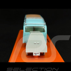 Tim und Struppi Der Swissair-Bus - Der Fall bienlein - Blau / Rot 1/43 29581