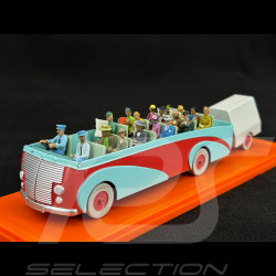 Tintin The Swissair Bus - The Calculus Affair - Blue / Red 1/43 29581