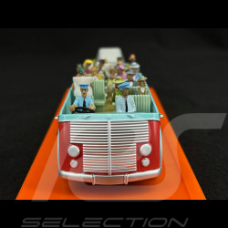 Tintin The Swissair Bus - The Calculus Affair - Blue / Red 1/43 29581
