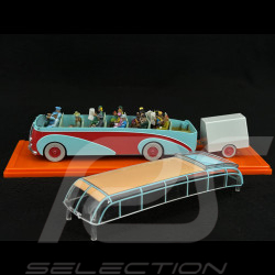 Tintin The Swissair Bus - The Calculus Affair - Blue / Red 1/43 29581