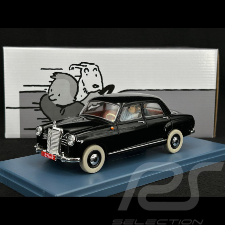 Tintin La voiture des agents Bordures - L'affaire Tournesol - Noir 1/24 29943
