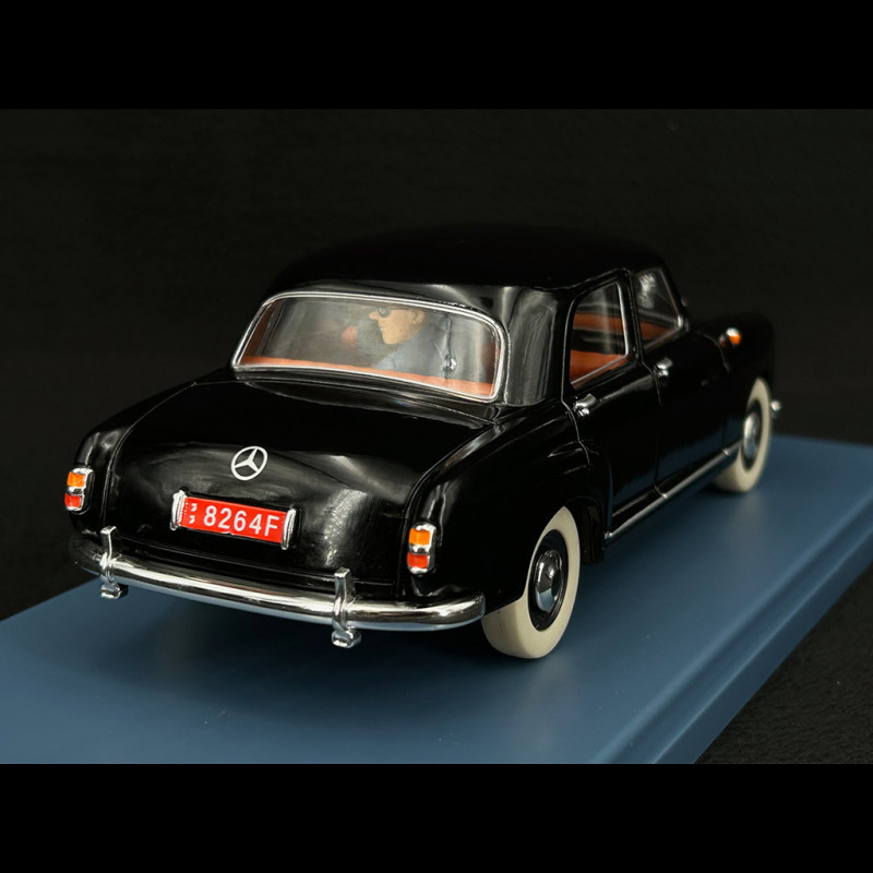 Voiture Des Agents Bordurés – Tintin – Collection Hachette – Échelle 1/24 – Occasion