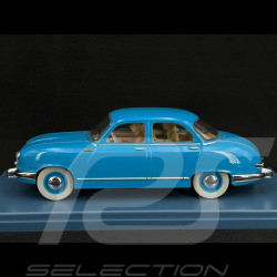 Tim und Struppi Das Panhard Dyna Z Taxi - Kohle an Bord - Blau 1/24 29930