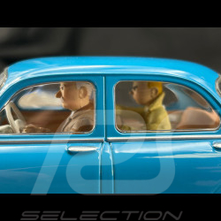 Tintin Le Taxi Panhard Dyna Z - Coke en Stock - Bleu 1/24 29930