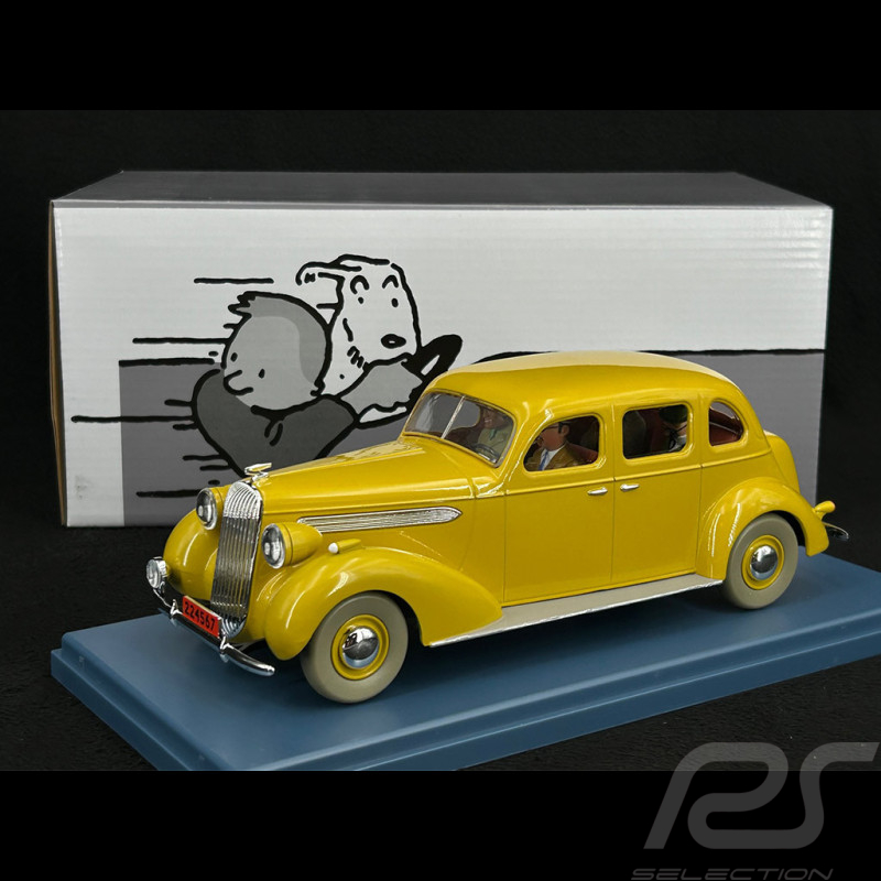 Tintin The beige sedan - The Seven Crystal Balls - Beige 1/24 29936