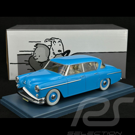 Tintin La voiture des interprètes - L'affaire Tournesol - Bleu 1/24 29934