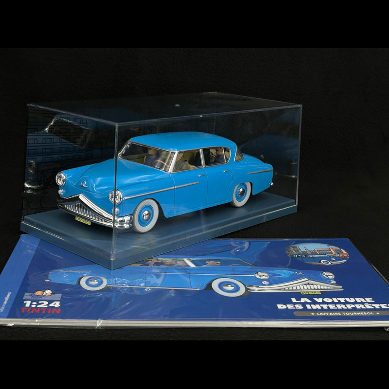 Tintin The interpreters' car - The Calculus Affair - Blue 1/24 29934