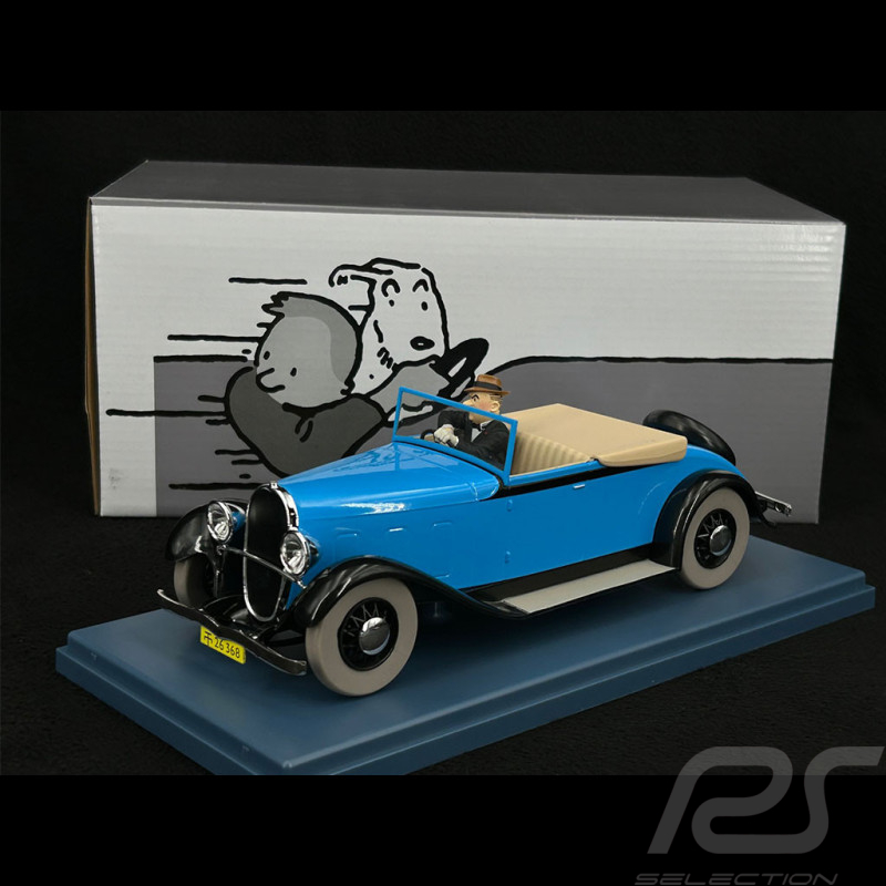 Tintin Gibbons' Convertible - The Blue Lotus - Blue 1/24 29946