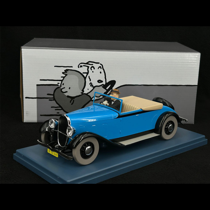 Tintin Gibbons' Convertible - The Blue Lotus - Blue 1/24 29946