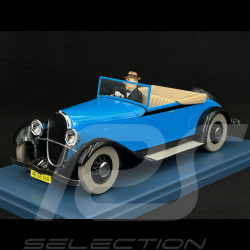 Tintin La Décapotable de Gibbons - Le Lotus Bleu - Bleu 1/24 29946
