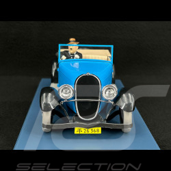 Tintin La Décapotable de Gibbons - Le Lotus Bleu - Bleu 1/24 29946
