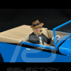 Tintin La Décapotable de Gibbons - Le Lotus Bleu - Bleu 1/24 29946