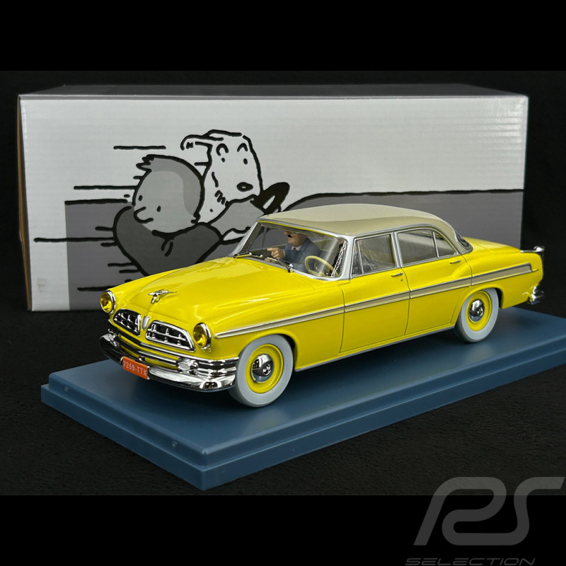 Tintin The kidnappers' car - The Calculus Affair - Yellow 1/24 29939