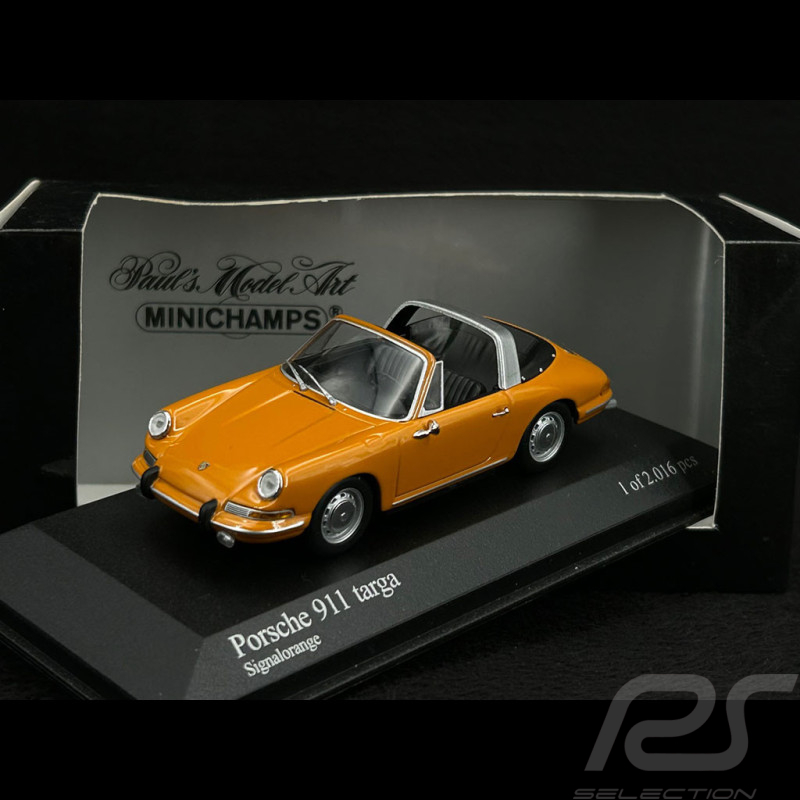 Porsche 911 Targa 1965 Signalorange 1/43 Minichamps 400061161