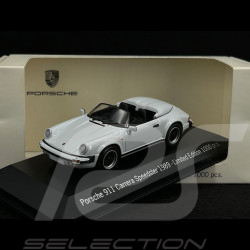 Porsche 911 Carrera Speedster Type 964 1989 Blanc 1/43 Minichamps MAP02002608