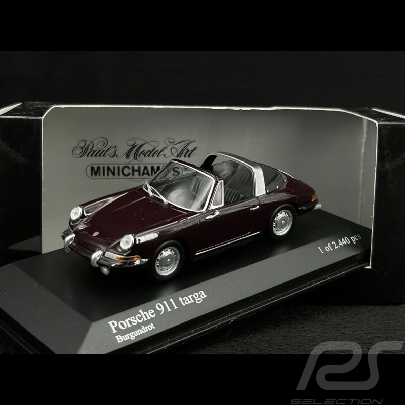 Porsche 911 Targa 1965 Burgundrot 1/43 Minichamps 400061160