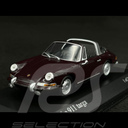 Porsche 911 Targa 1965 Burgundy Red 1/43 Minichamps 400061160
