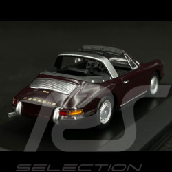 Porsche 911 Targa 1965 Burgundy Red 1/43 Minichamps 400061160