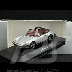 Porsche 911 Targa 1977 Silber Grau 1/43 Minichamps WAP020SET06