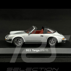 Porsche 911 Targa 1977 Silver Grey 1/43 Minichamps WAP020SET06