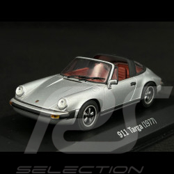 Porsche 911 Targa 1977 Gris Argent 1/43 Minichamps WAP020SET06