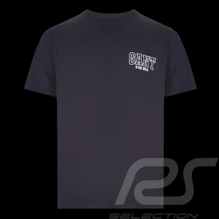 Gant T-shirt Baumwolle Nachtblau 2003227-433 - Herren