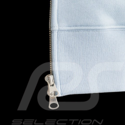 Gant Jacke Sweatshirt mit Reißverschluss Hellblau 2008006-402 - Herren