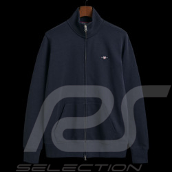 Gant Jacket Zipped Sweatshirt Evening blue 2008006-433 - men