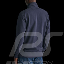 Veste Gant Sweat-shirt zippé Bleu nuit 2008006-433 - homme