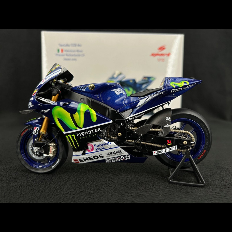 Valentino Rossi Yamaha YZR M1 n° 46 Sieger GP Niederlande 2015 Moto GP 1/12  Spark M12020