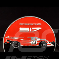 Duo Badge de Grille Porsche 917 n° 23 50 ans victoire Le Mans 1970 + n° 22 Martini Le Mans 1971