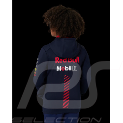 Veste Red Bull à capuche Night Sky Verstappen Pérez Bleu foncé TJ2650 - Enfant