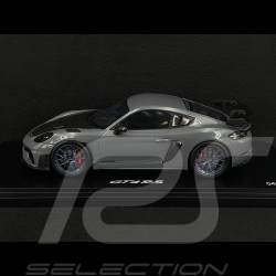 Porsche 718 Cayman GT4 RS Type 982 2022 Arctic Grey 1/18 Spark WAP0214010PGT1