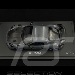 Porsche 718 Cayman GT4 RS Type 982 2022 Gris Arctique 1/18 Spark WAP0214010PGT1