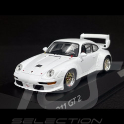 Porsche 911 GT2 Type 993 1995 Firn white 1/43 Spark WAP0202120RGT2