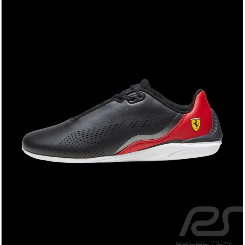 Ferrari Schuhe F1 Team Leclerc Sainz Puma Drift Cat Schwarz / Rot 307193-07 - herren