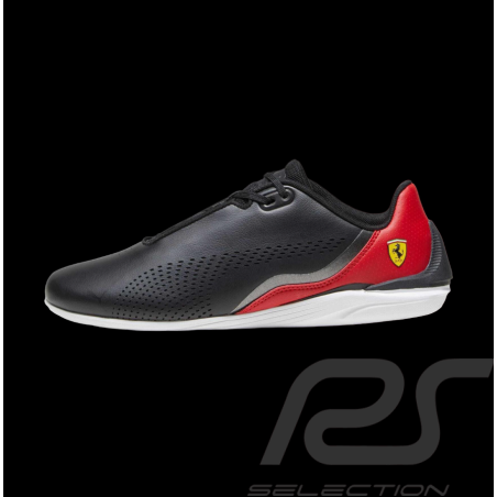 Chaussure Ferrari F1 Team Leclerc Sainz Puma Drift Cat Noir / Rouge 307193-07 - homme