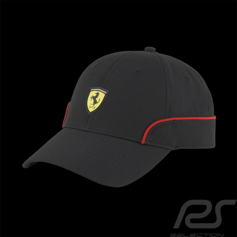 Ferrari Cap F1 Team Lerclerc Sainz Puma Schwarz 024451-02 - unisex