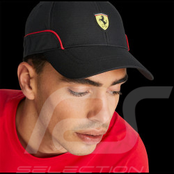 Ferrari Cap F1 Team Lerclerc Sainz Puma Schwarz 024451-02 - unisex