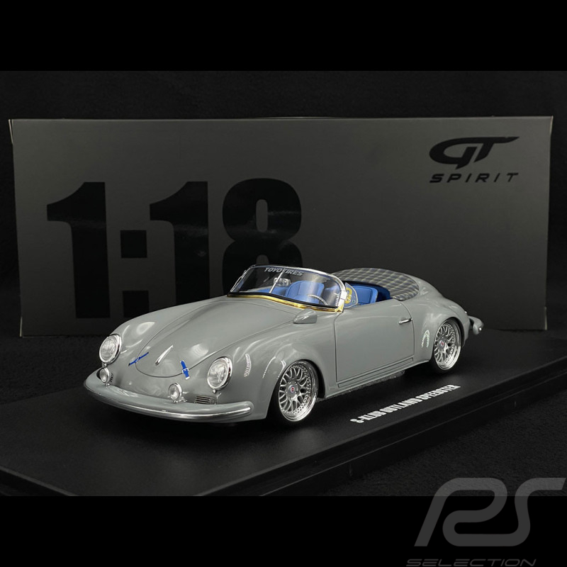 S-Klub Outlawd Speedster Porsche 356 2021 Gris Nardo 1/18 GT Spirit GT409