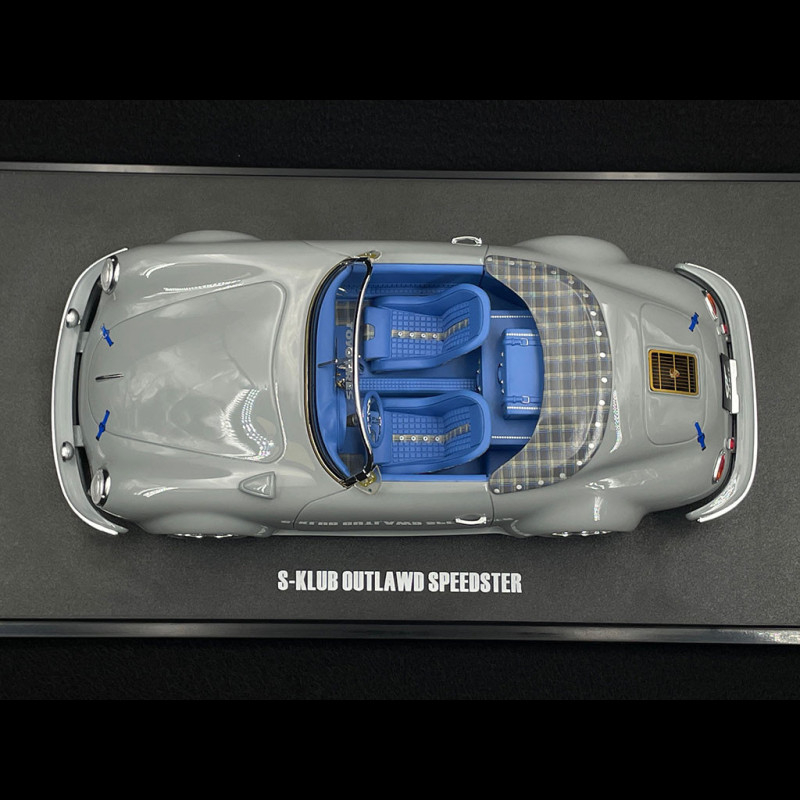 S-Klub Outlawd Speedster Porsche 356 2021 Nardo Grey 1/18 GT Spirit GT409