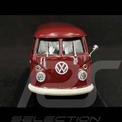 VW Bulli T1 Transporter Porsche Renndienst 1963 rot 1/43 Minichamps 943052203