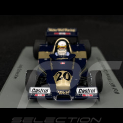 Jody Sheckter Wolf WR1 n° 20 Vainqueur Grand Prix F1 Canada 1977 1/43 Spark S9998