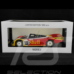 Porsche 962C Nr 19 Platz 6. 24h Le Mans 1988 Porsche AG Shell 1/18 Norev 187415