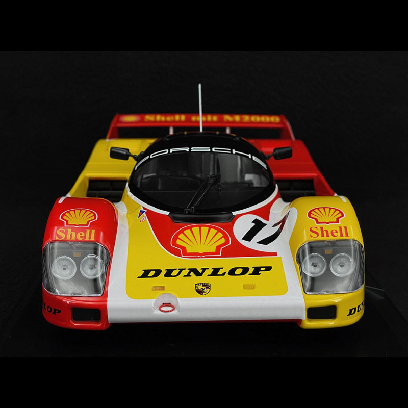 Porsche 962C N° 17 2nd 24h Le Mans 1988 Porsche AG Shell 1/18 Norev 187413