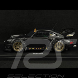 Porsche 911 Type 930 RWB Bodykit Stella Artois 2008 Black 1/18 GT Spirit GT421