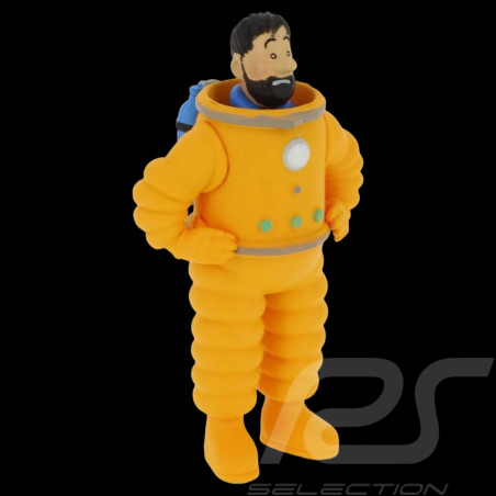 Figurine Tintin - Haddock cosmonaute - On a marché sur la Lune 8 cm 42507